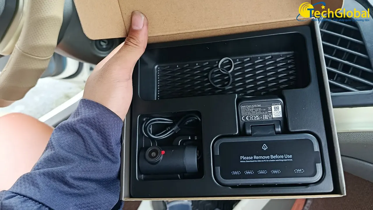 Camera hành trình 1080p Full HD 70mai A210