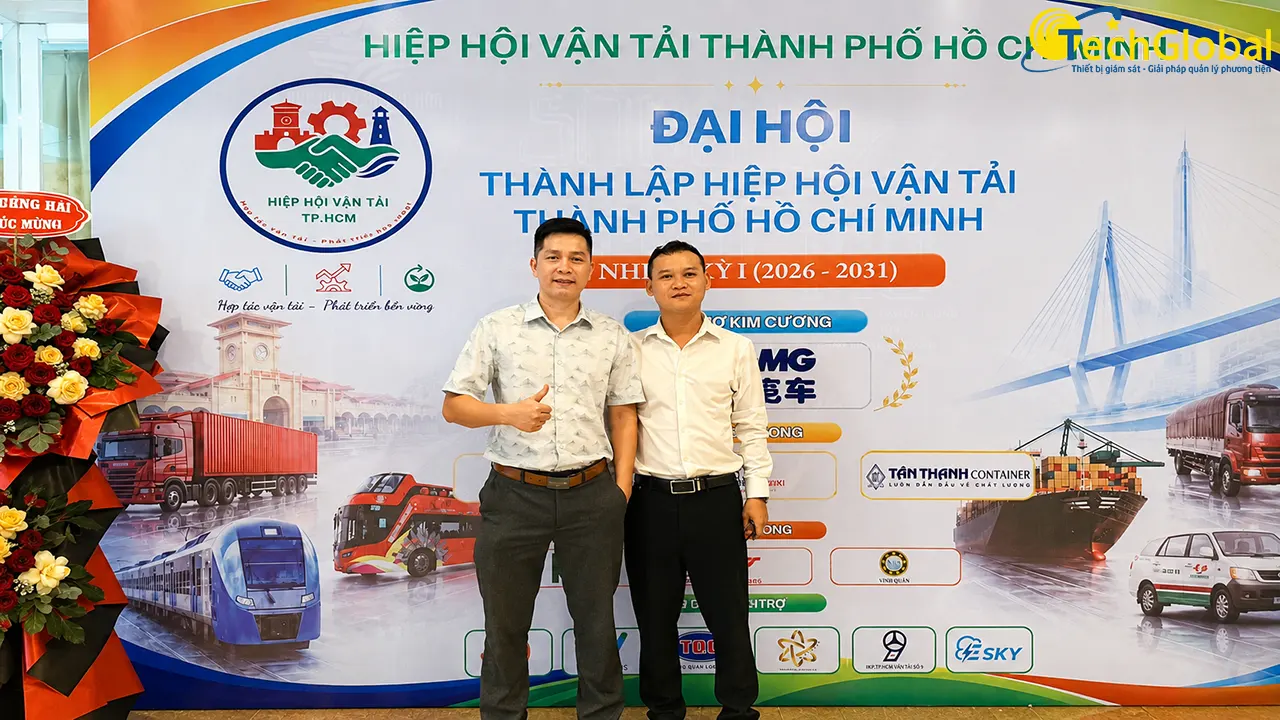 Ông Nguyễn Anh Tiến Tổng Giám đốc TechGlobal tham dự Đại hội Hiệp hội Vận tải TP.HCM