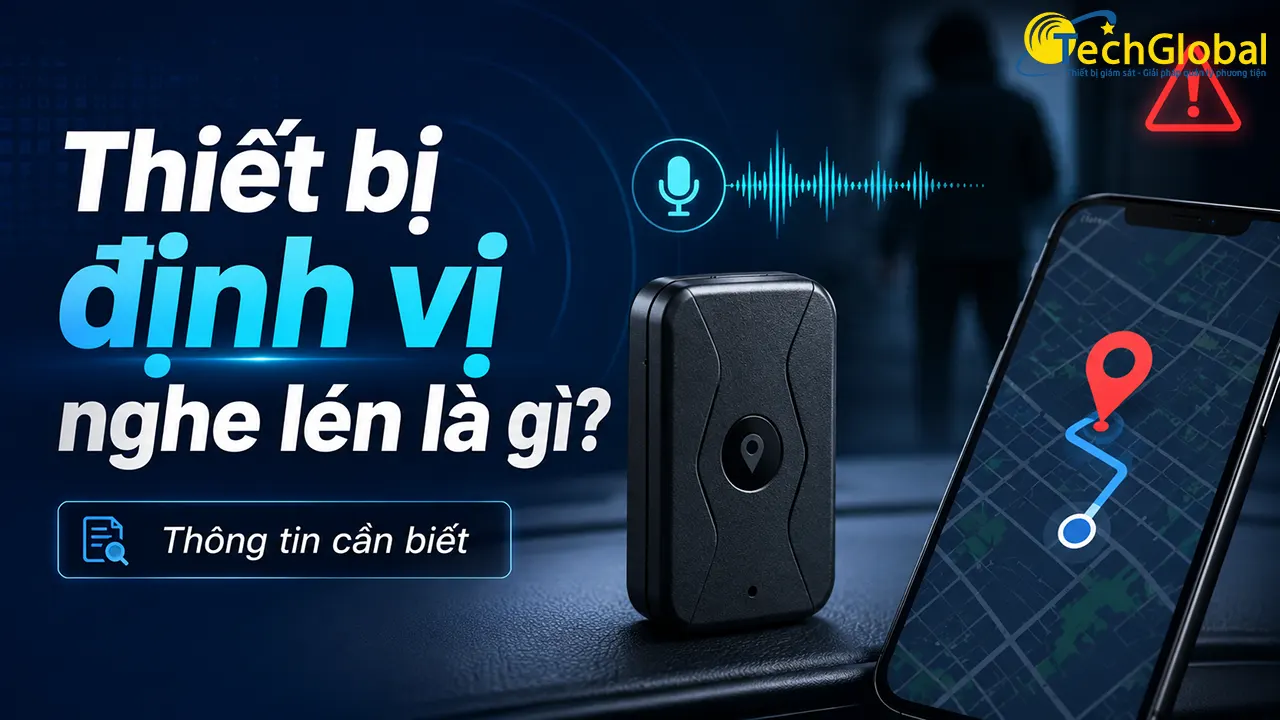Thiết bị định vị nghe lén là gì?