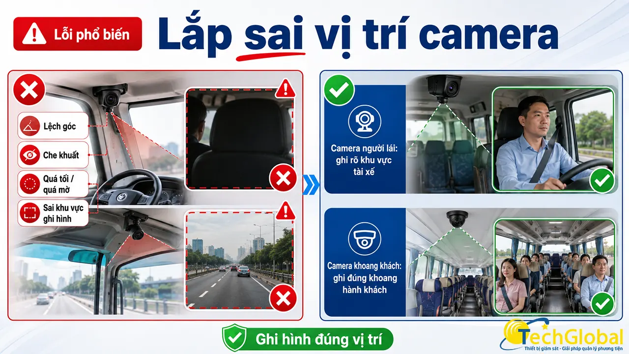 Lắp sai vị trí camera nghị định
