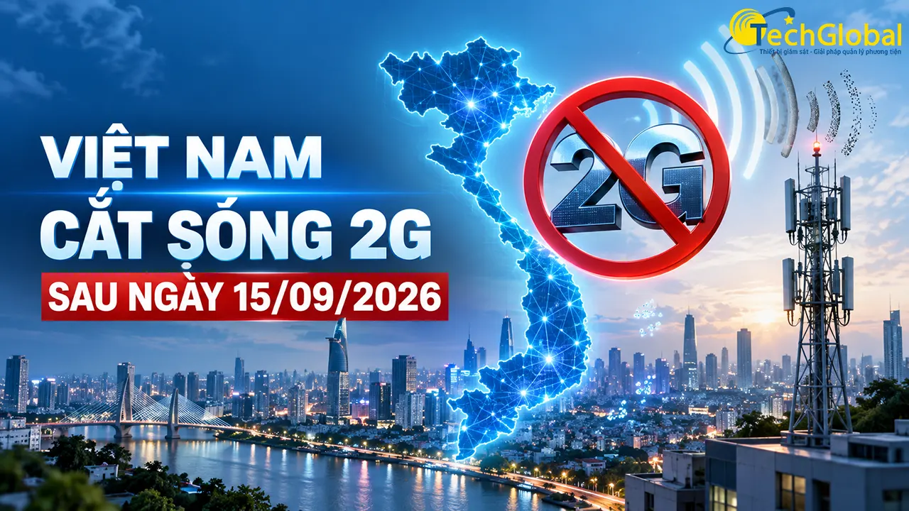 Việt Nam cắt sóng mạng 2G sau ngày 15/9/2026