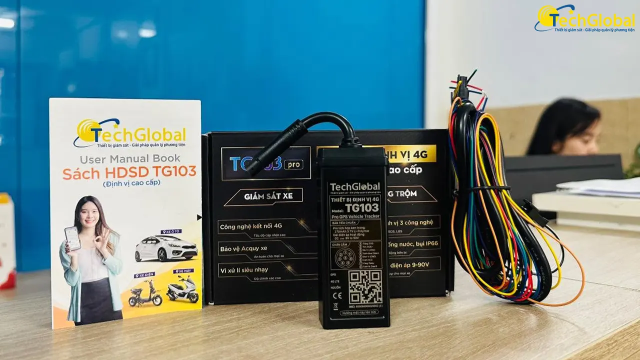 Thiết bị định vị 4G cao cấp TG103
