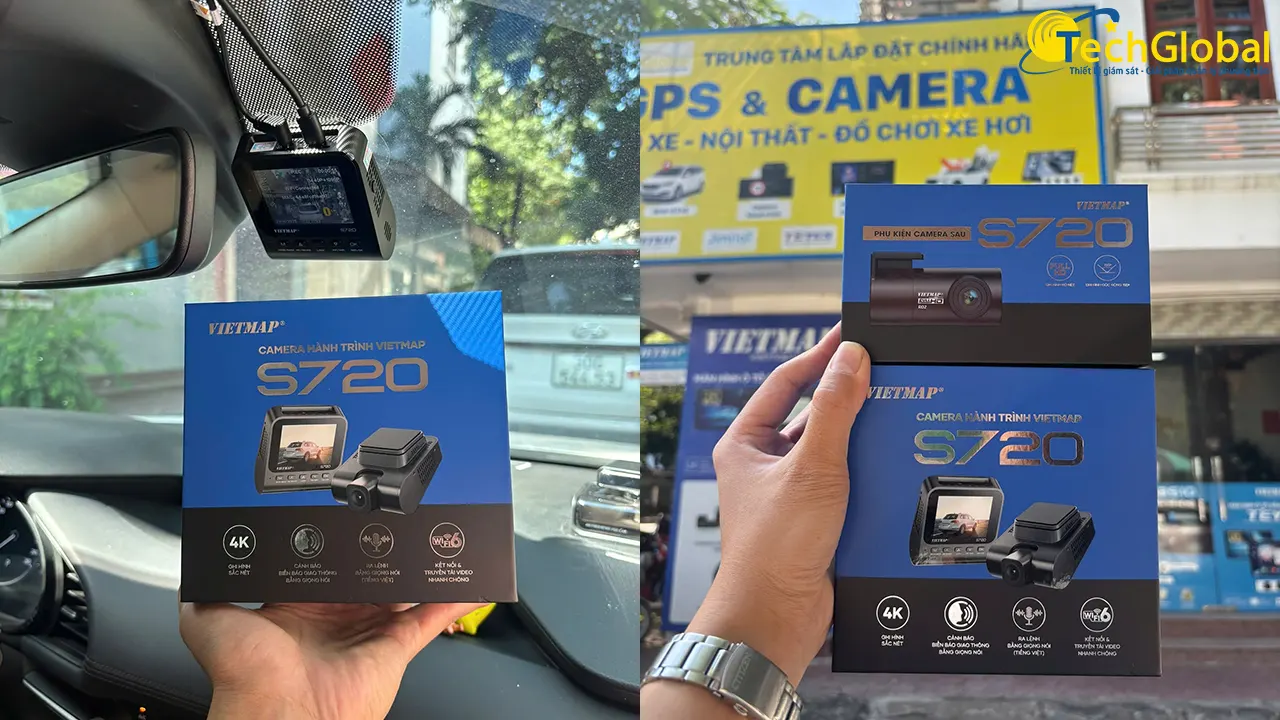 Camera hành trình Vietmap S720 cho ô tô