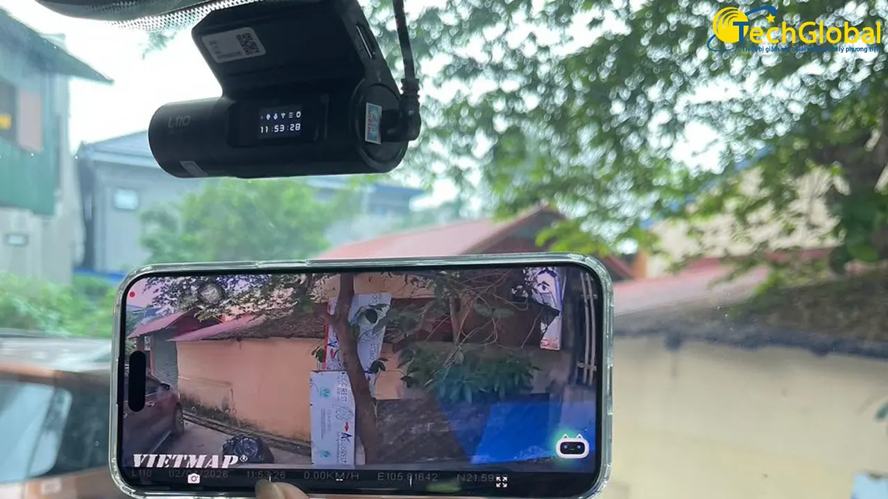 Camera hành trình cho xe ô tô Vietmap L110