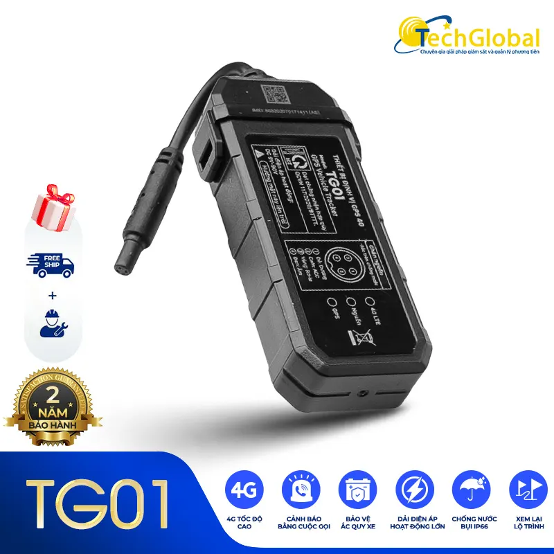 Khuyến mại thiết bị định vị GPS ô tô, xe máy TG01 cao cấp