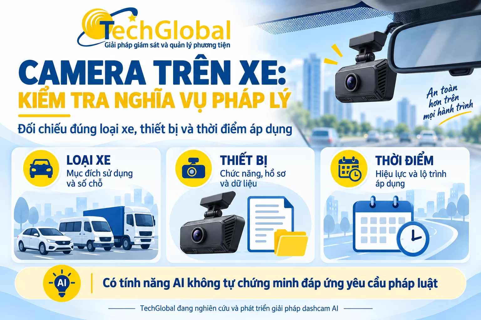 Phân biệt nghĩa vụ pháp lý theo loại xe và thiết bị
