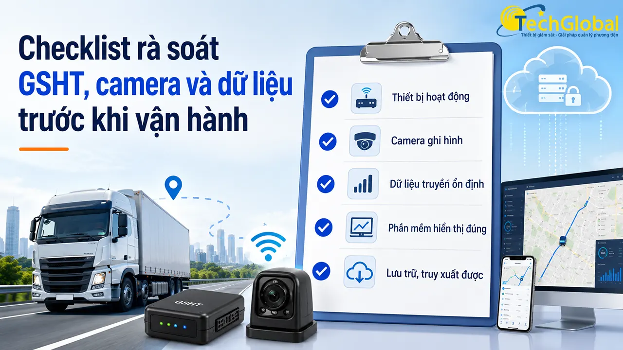 Checklist rà soát GSHT, camera và dữ liệu trước khi vận hành