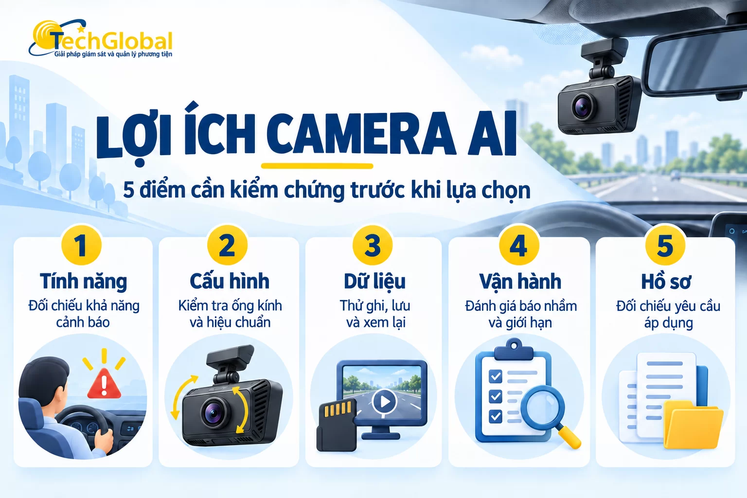 Camera nghị định AI: lộ trình tìm hiểu dành cho chủ xe