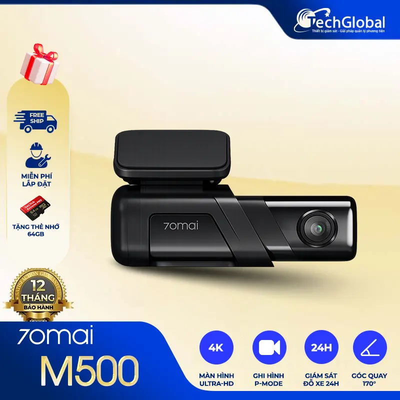 Camera Hành Trình 70mai  M500 Đẳng Cấp Camera Hành Trình