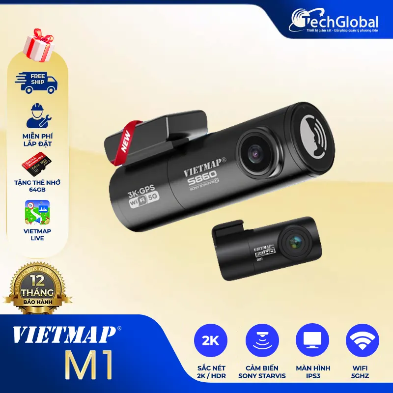 Camera Hành Trình Vietmap S860