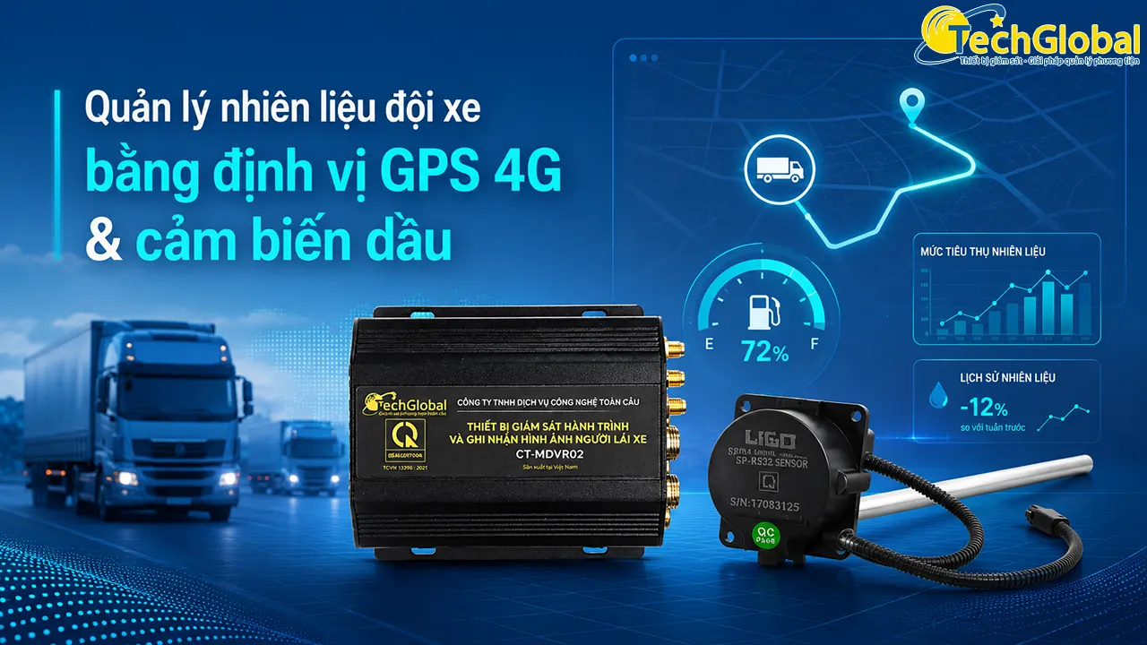 Giải pháp quản lý nhiên liệu xe