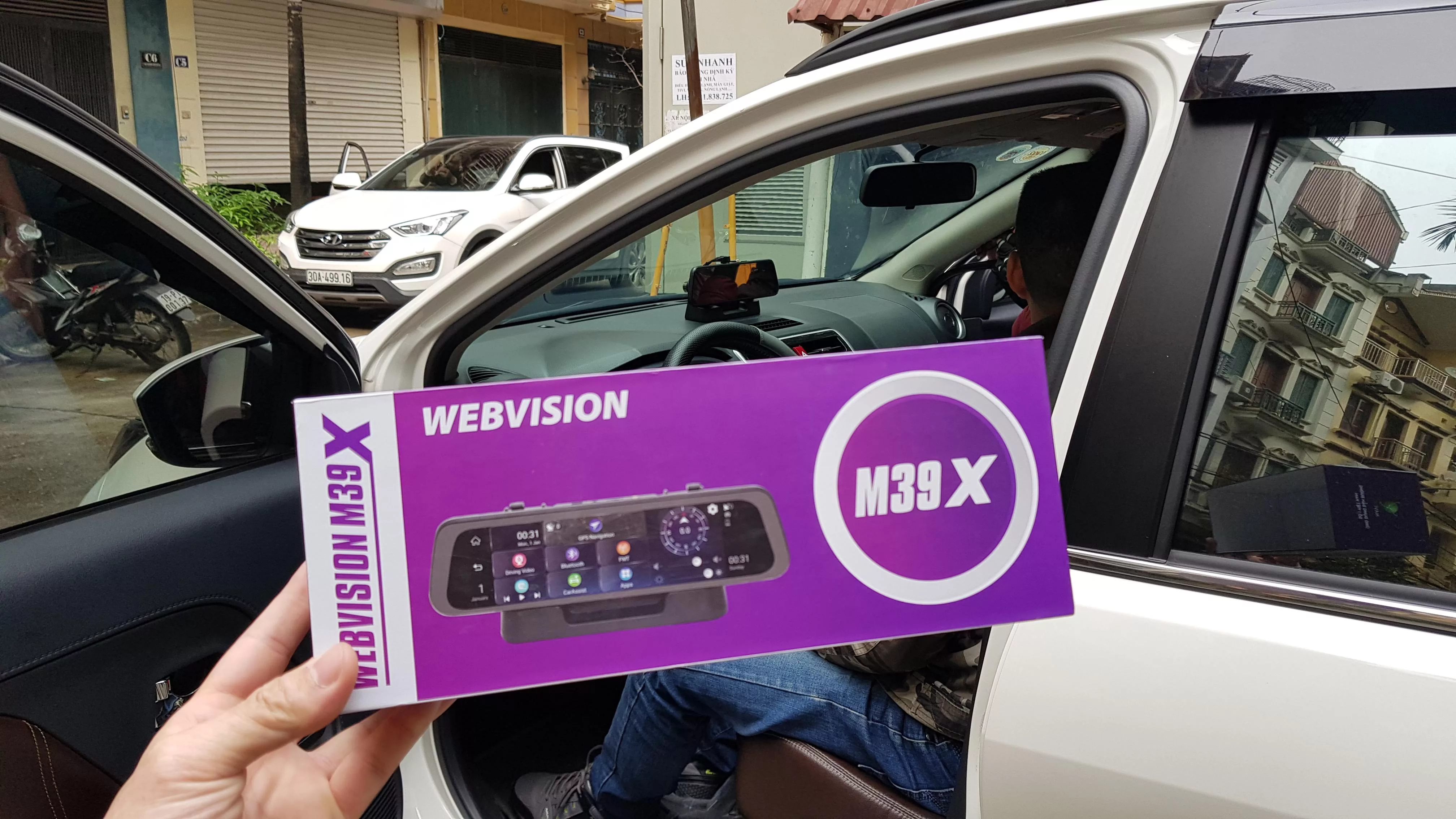 Camera Hành Trình Gương Cao Cấp Webvision M39X AI - Hộ Trợ Lái Xe An Toàn - ảnh 6