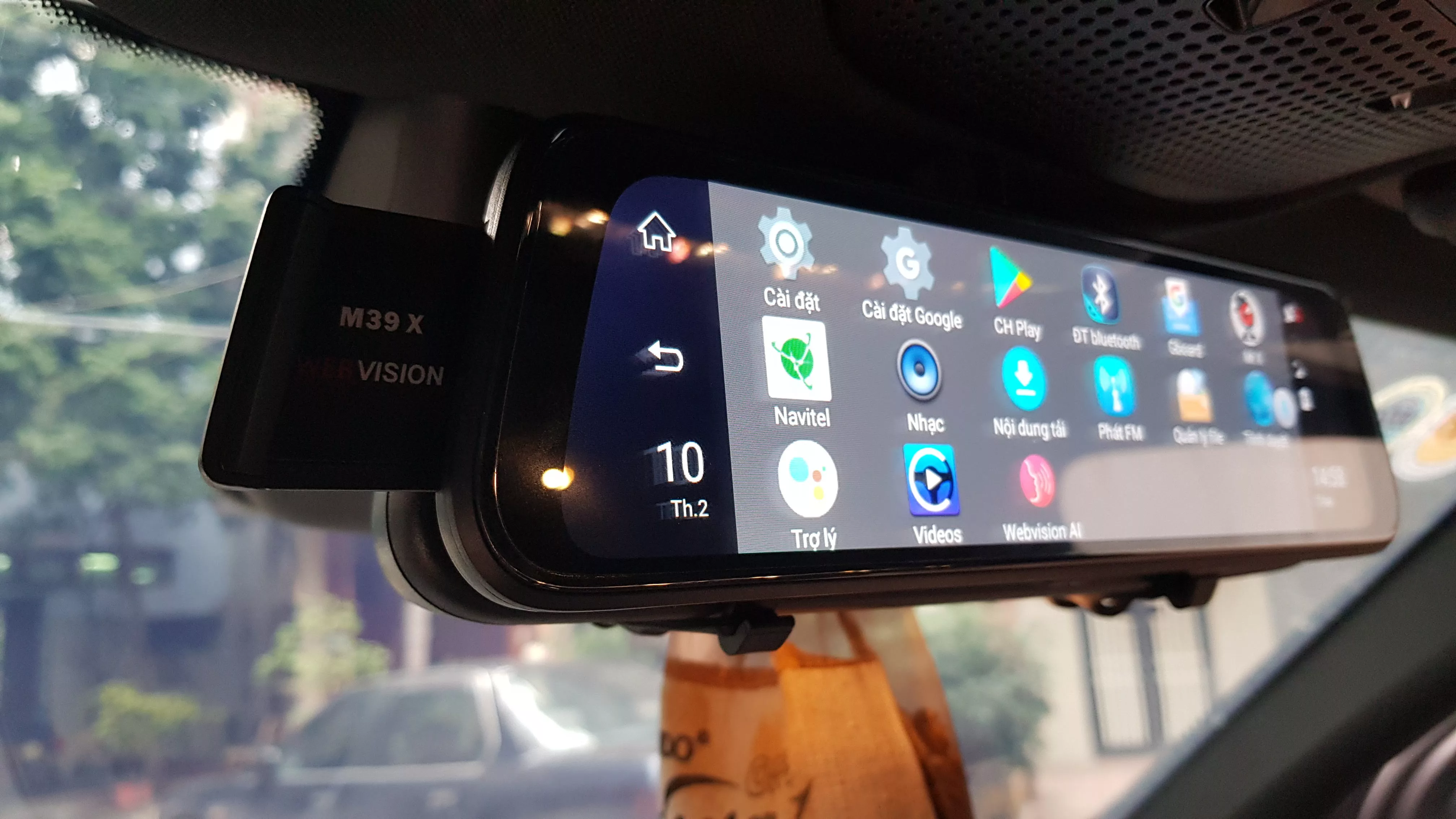 Camera Hành Trình Gương Cao Cấp Webvision M39X AI - Hộ Trợ Lái Xe An Toàn - ảnh 5