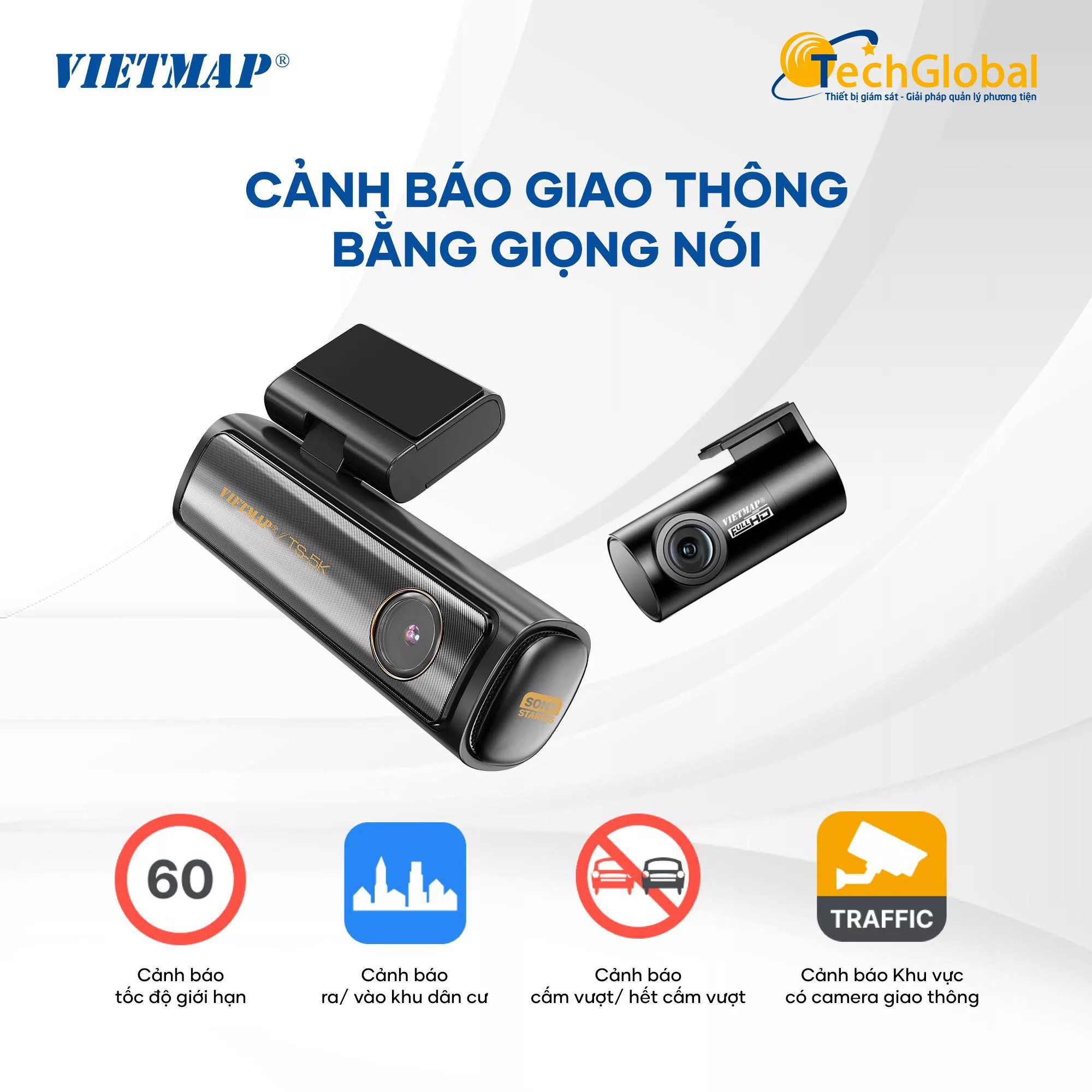 Camera Hành Trình Vietmap TS-5K Cảnh Báo Giao Thông - ảnh 4