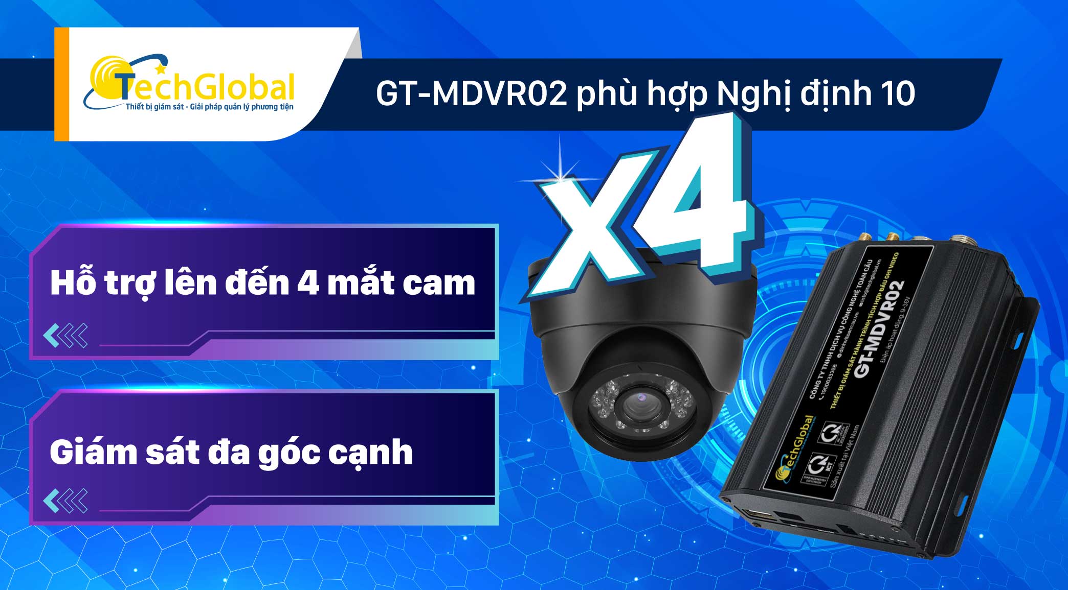 Thiết Bị Giám Sát Hành Trình MDVR02 - Tích Hợp Đầu Ghi Camera-282