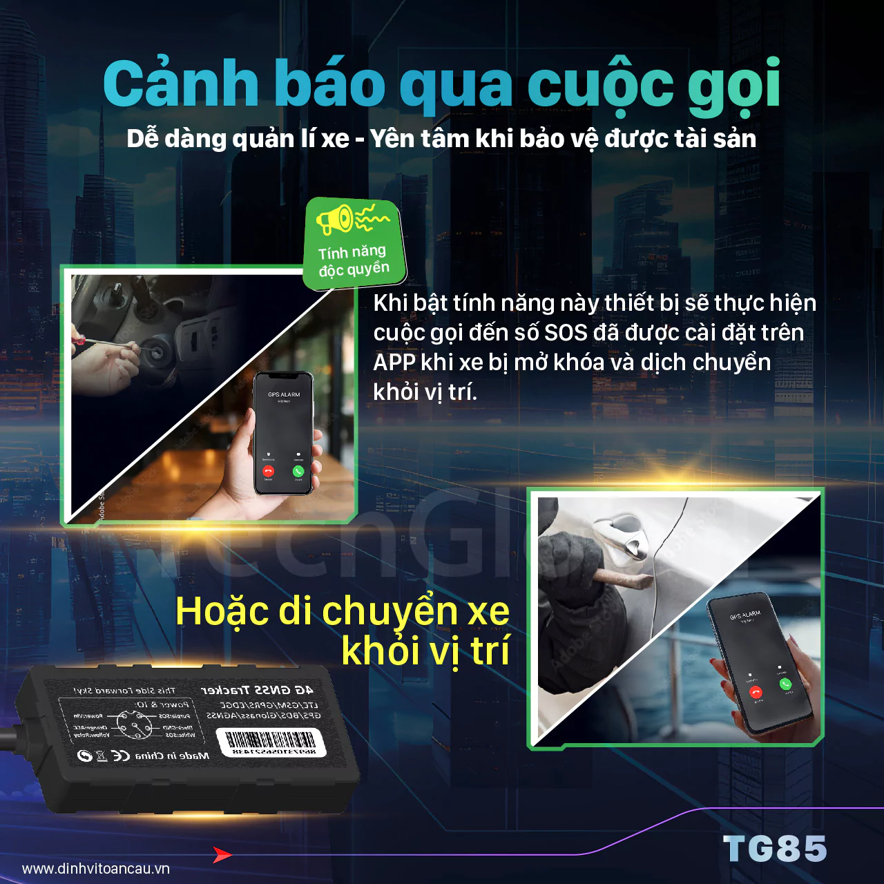 Thiết Bị Định Vị 4G TG85 - Định Vị Chính Xác - Giám Sát Chuyên Nghiệp-371 Thiết Bị Định Vị 4G TG85 - Định Vị Chính Xác - Giám Sát Chuyên Nghiệp-371