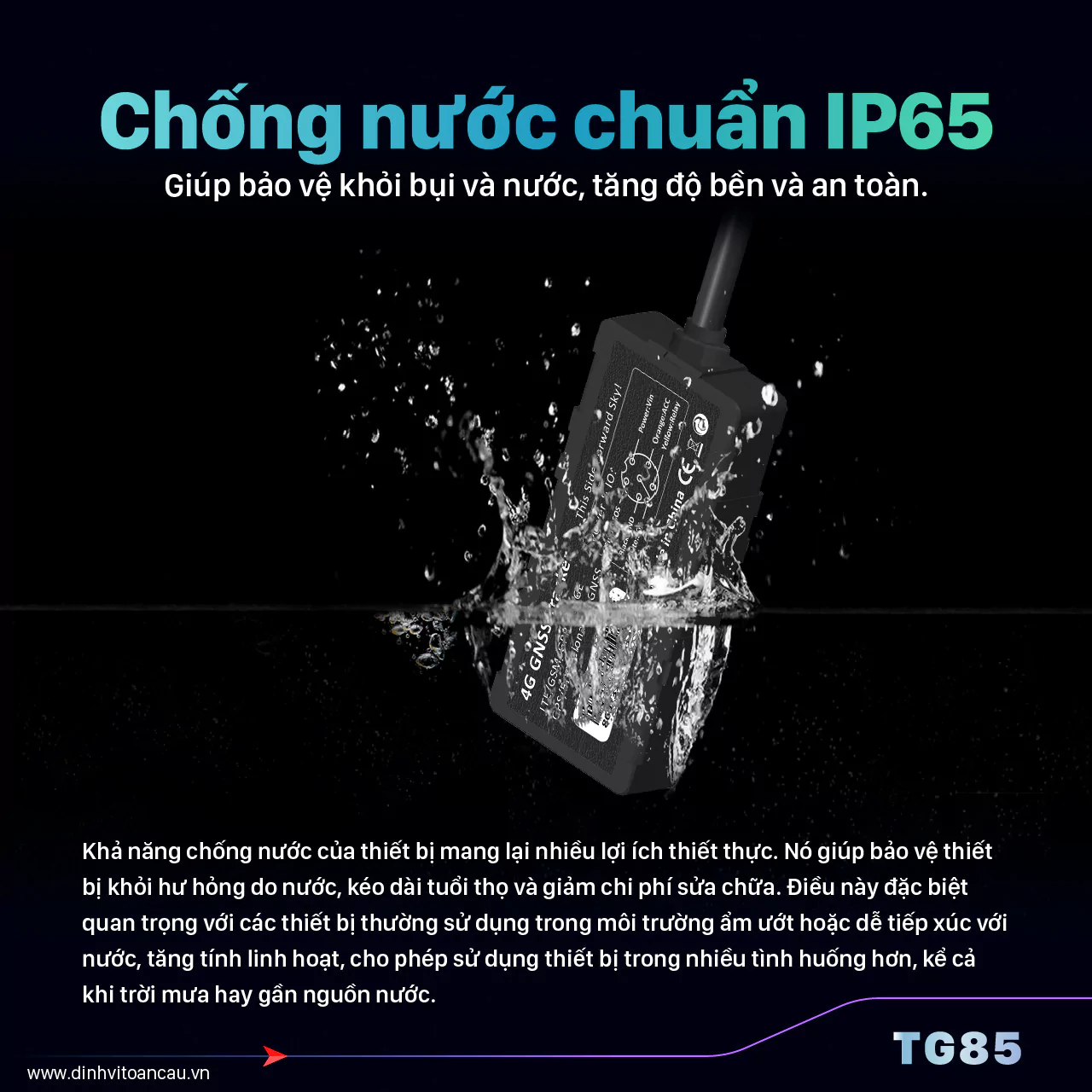 Thiết Bị Định Vị 4G TG85 - Định Vị Chính Xác - Giám Sát Chuyên Nghiệp-372 Thiết Bị Định Vị 4G TG85 - Định Vị Chính Xác - Giám Sát Chuyên Nghiệp-372