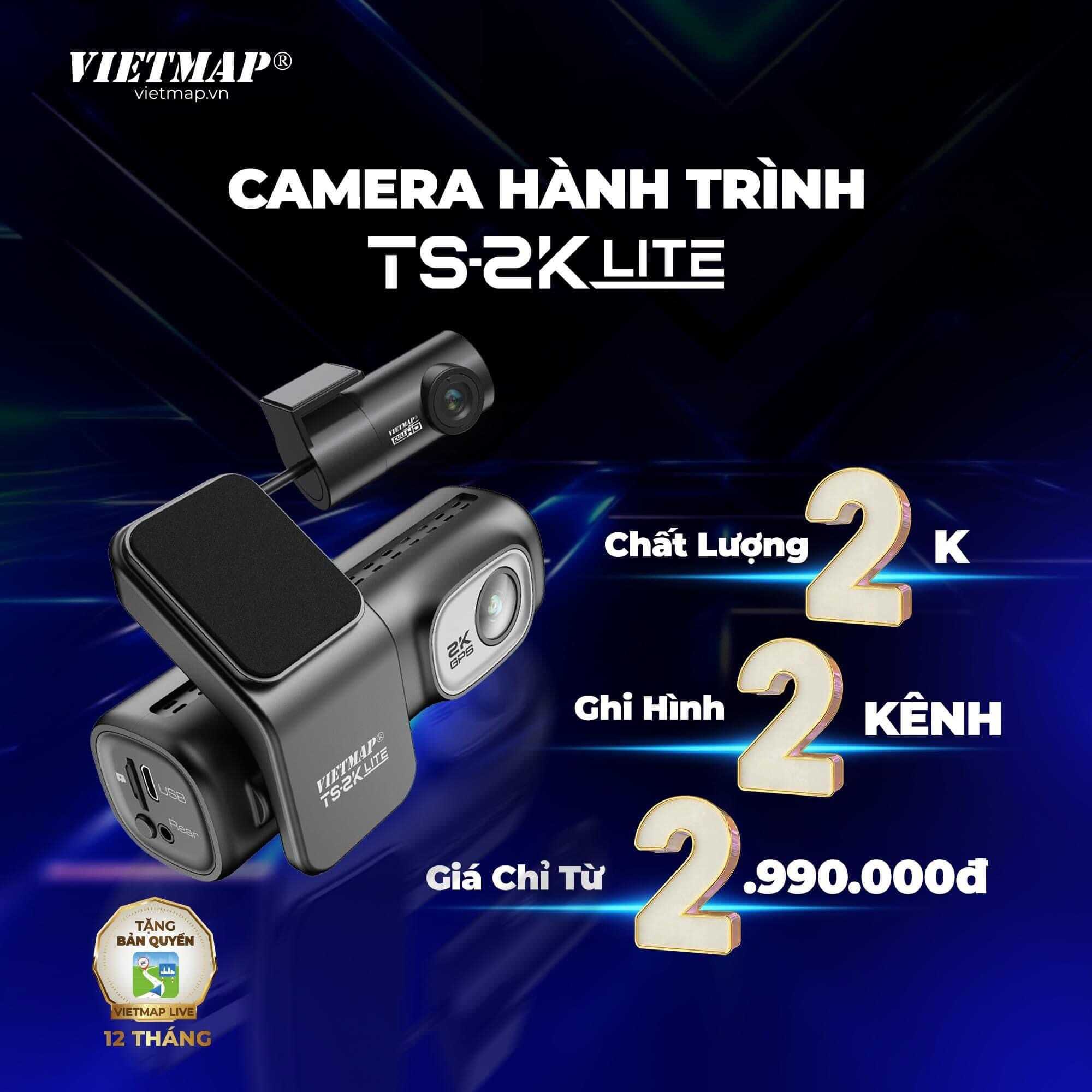 Camera Hành Trình Vietmap TS-2K Lite-342 Camera Hành Trình Vietmap TS-2K Lite-342