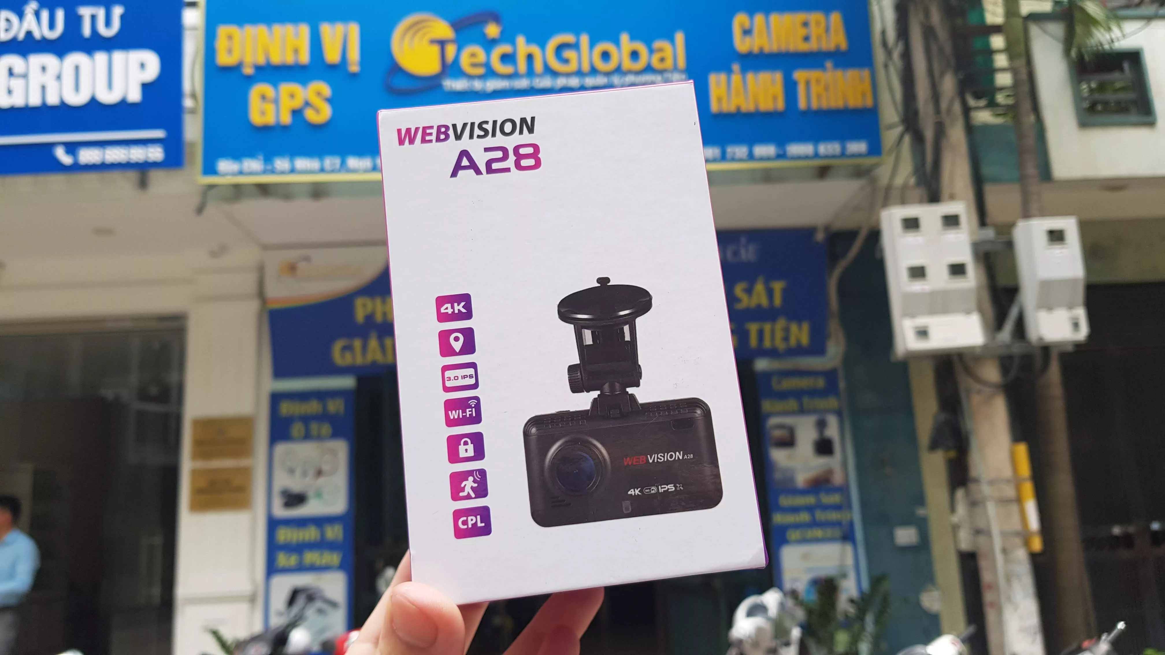 Camera Hành Trình Webvision A28 - Cảnh Báo Giao Thông - Ghi Hình 4K - ảnh 2