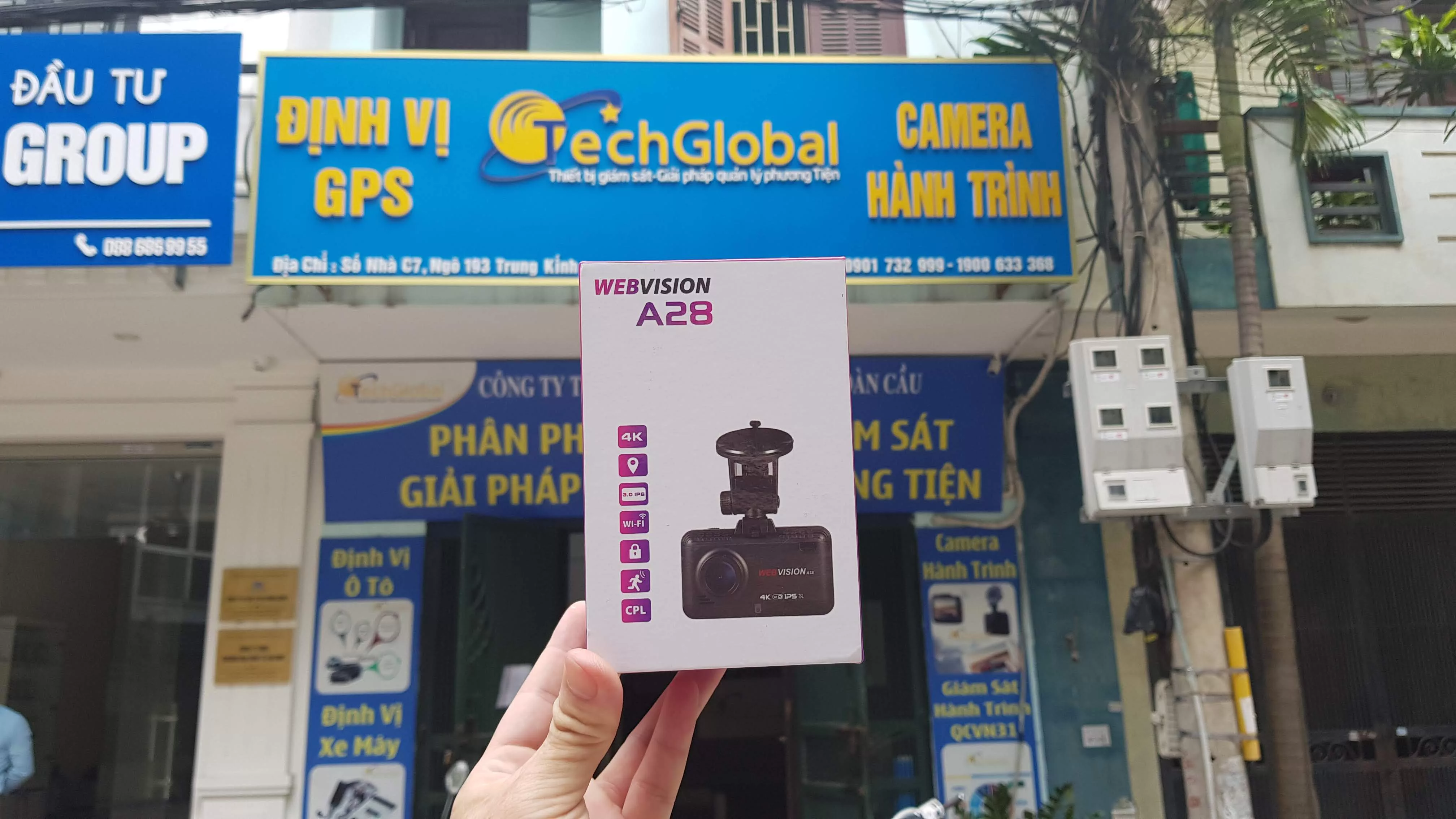 Camera sau Webvision A28 Ghi Hình Phía Sau Hỗ Trợ Lùi-119