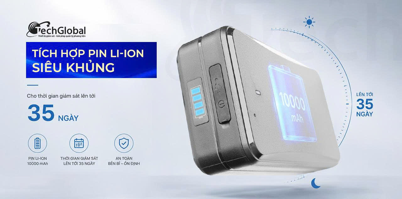 Thiết Bị Định Vị Chạy Pin AT4-4G (LL301) - Pin Khủng 10.000mAh-395