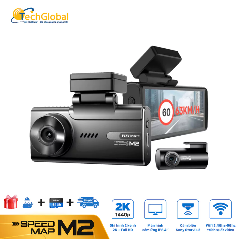 Camera hành trình 2 mắt trước sau bảo vệ bạn khi lái xe-357 Camera hành trình 2 mắt trước sau bảo vệ bạn khi lái xe-357