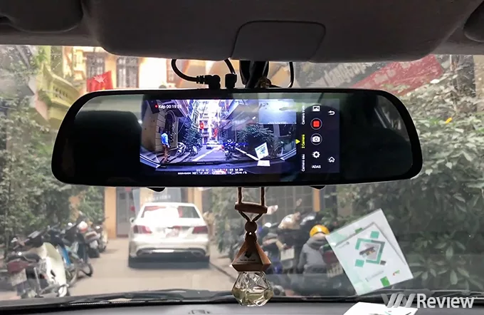 Camera Hành Trình Gương Webvision M39 AI Tích Hợp GPS - Wifi - Giám Sát Từ Xa - ảnh 7