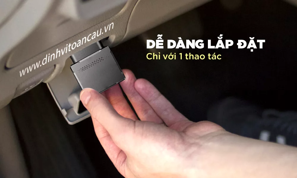 Định Vị Ô Tô VL512 Cắm Cổng OBD-II - Giám sát âm thanh -227