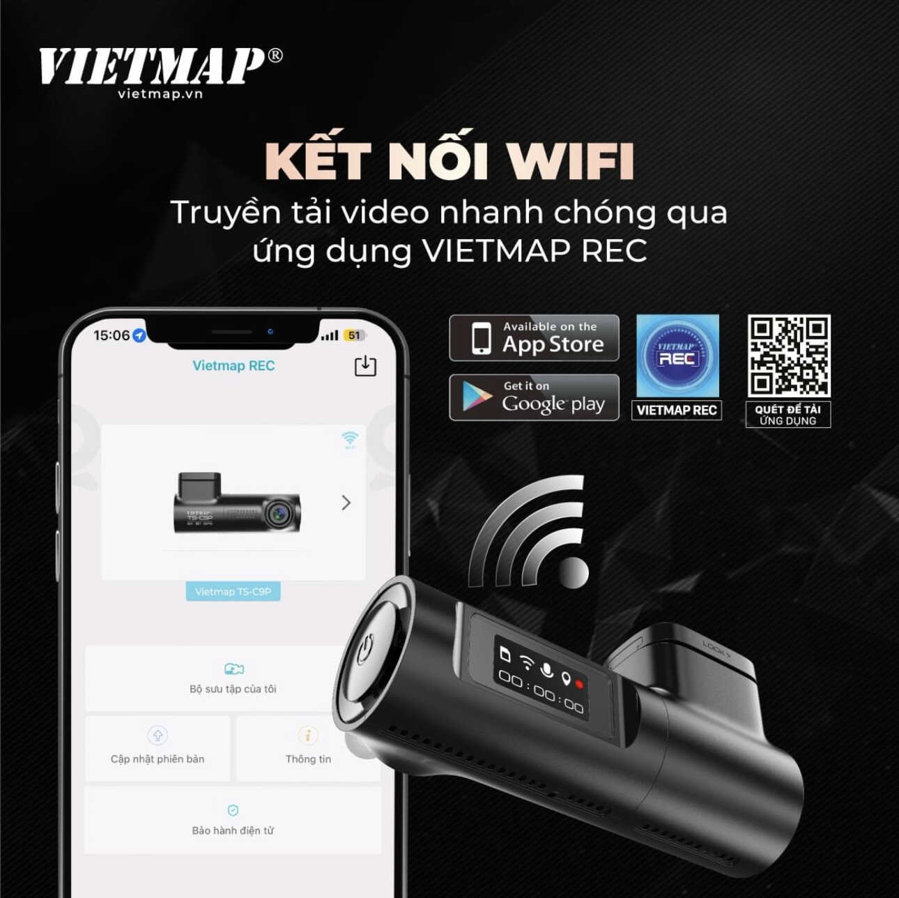 Camera Hành Trình Vietmap TS-C9P-325