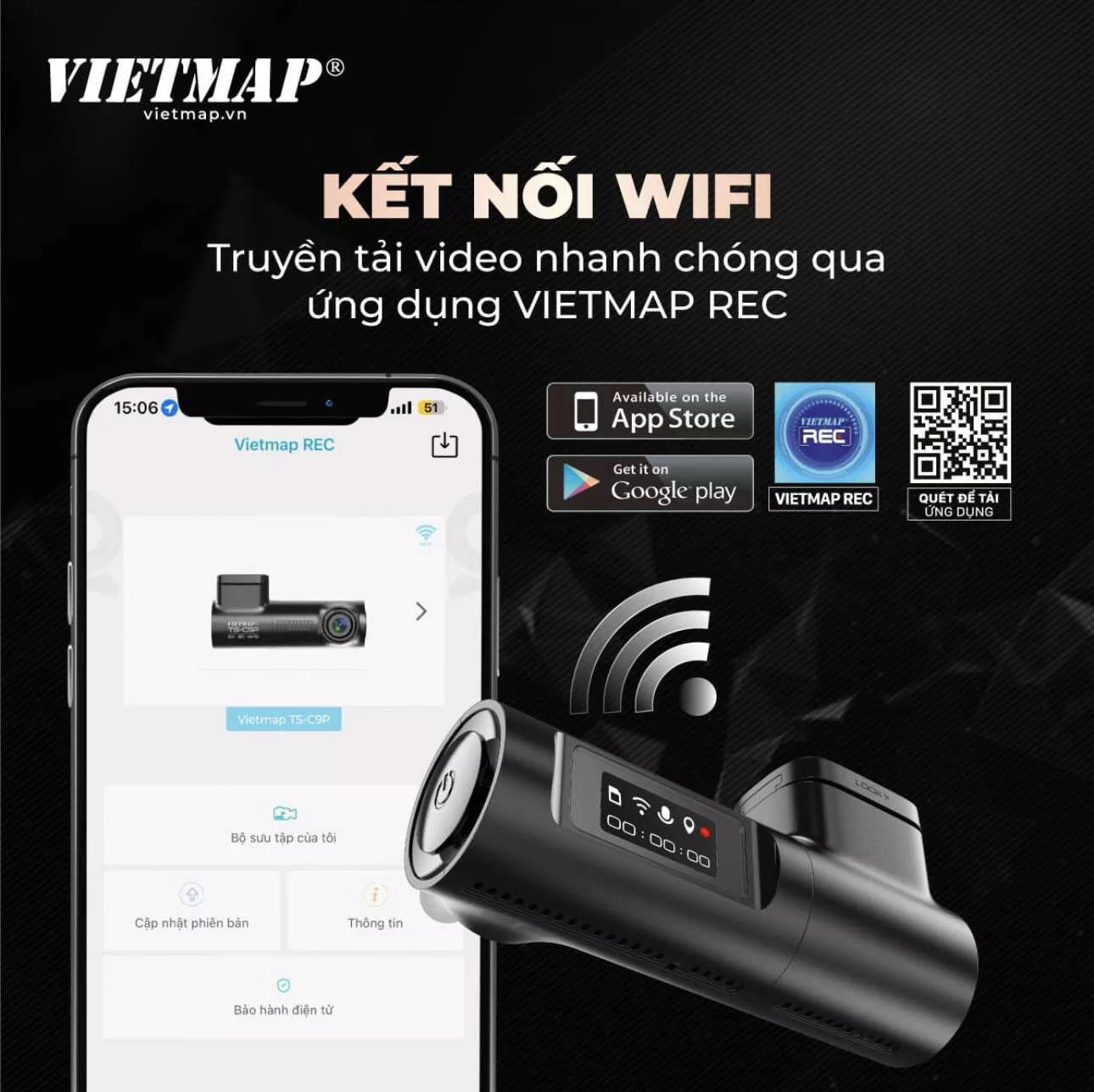 Camera Hành Trình Vietmap TS-C9P-325