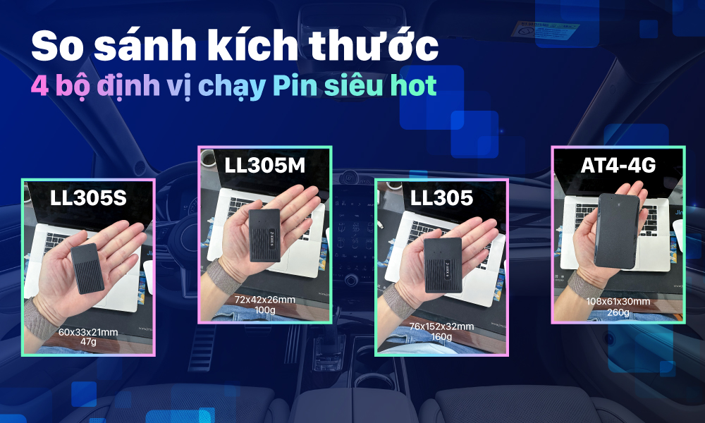 Thiết Bị Định Vị Chạy Pin LL305M - 3000mAh Từ 7-10 Ngày-294