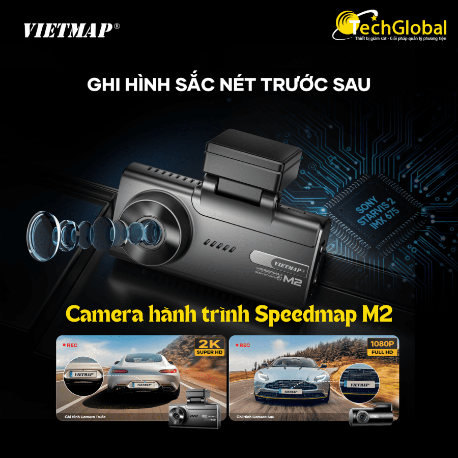 Camera Hành Trình SpeedMap M2 - Siêu Phẩm Camera Ô tô-332 Camera Hành Trình SpeedMap M2 - Siêu Phẩm Camera Ô tô-332