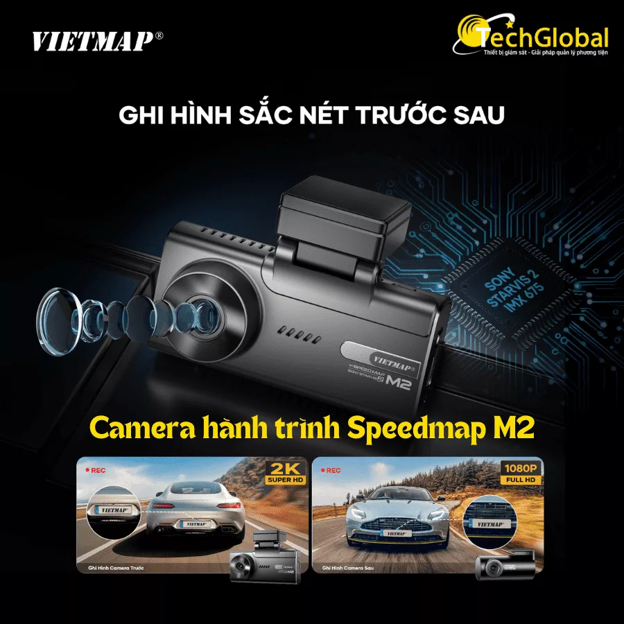 Vietmap SpeedMap M2 - Cảnh báo phạt nguội 24/7, hiển thị tốc độ giới hạn-332