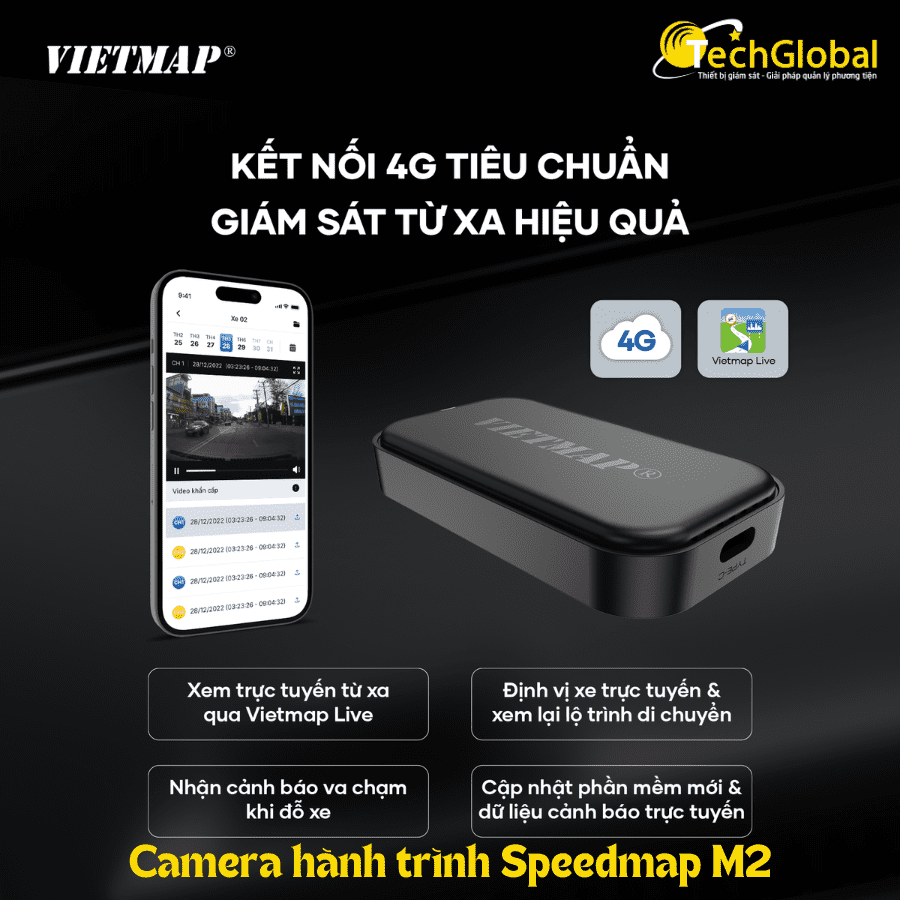 Camera Hành Trình SpeedMap M2 - Siêu Phẩm Camera Ô tô-333 Camera Hành Trình SpeedMap M2 - Siêu Phẩm Camera Ô tô-333